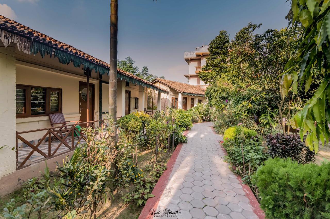 Eden Jungle Resort Sauraha Ngoại thất bức ảnh
